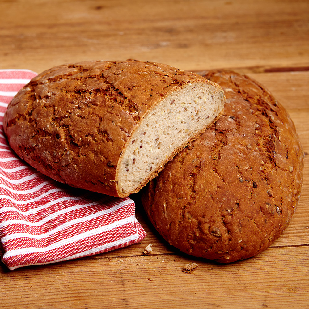 Brot mit Saaten Glutenfrei